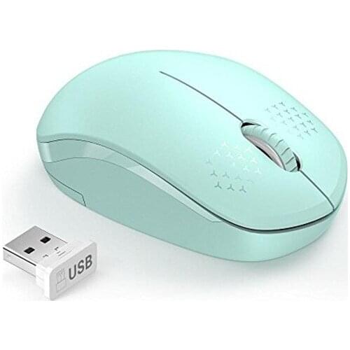 I210 mute power saving mini cute notebook office home student photoelectric girl wireless mouse