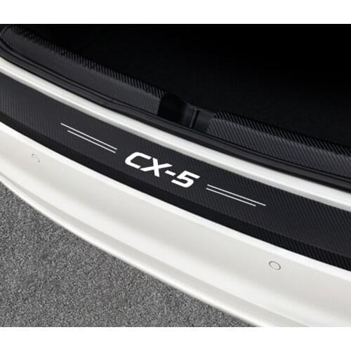 For Mazda CX5 CX 5 2012 2013 2014 2015 2016 2017 2018 2019 2020 2021 KE KF Car Trunk Rear Bumper Logo Sticker Tuning Accessories