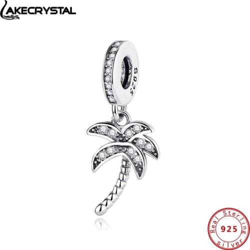 Authentic 925 Sterling Sliver Beads Cute Sea Fish Starfish Turtle Hippocampus Crystal Fit Original Bracelets DIY Charms