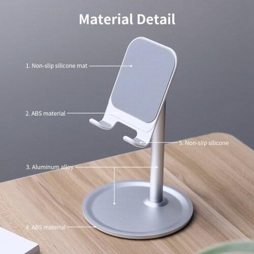 Mobile phone bracket desktop bracket multifunctional flat lazy universal dormitory adjustable support clip