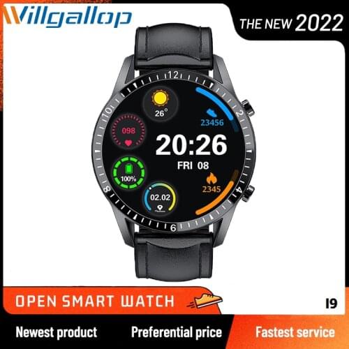 Willgallop BT Call I9 Smart Watch Men Women Sports Fitness Clock Heart Rate Blood Pressure Monitoring Smartwatch For Android IOS