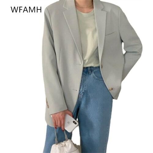 Женские классические пиджаки Wfamh China At AliExpress