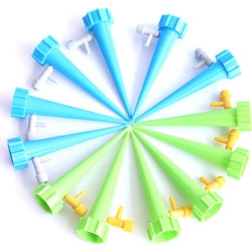 12/6 pcs Garden Supplies Automatic Plants Self Water Drip Irrigation System Watering Irrigation Tools Watering Spikes Device Hot