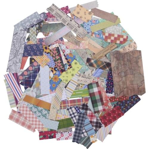 150pcs Different Washi Tape Style Washi Paper Sticker for Gift Planner Journal Album Scrapbook Craft Decals