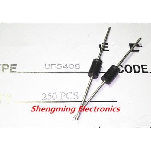 20PCS UF5408 3A 1000V DO-27 Ultrafast recovery diode