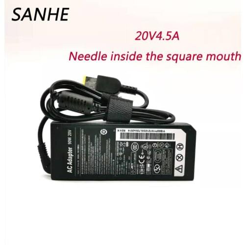 20V 4.5A 90W Adaptador AC Carregador de Bateria fonte de Alimentação para Lenovo ThinkPad