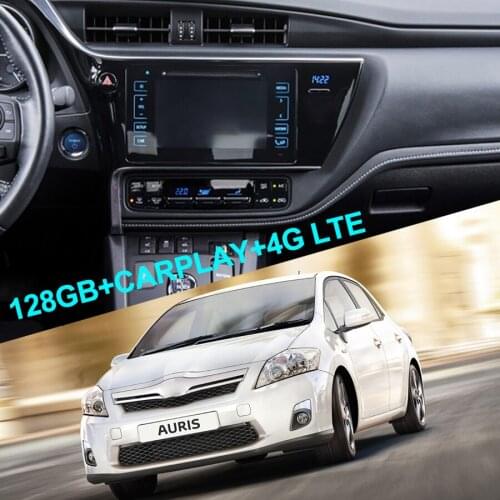 Android 10 Radio Car Multimedia Video Player For Toyota Auris E180 2017 Autoradio Carplay Head Unit With Screen 128GB ROM