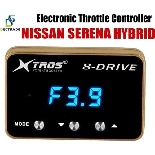 Dectrade Car Electronic Throttle Controller Racing Accelerator Potent Booster For Nissan Serena Hybrid Tuning Parts 8 Drive