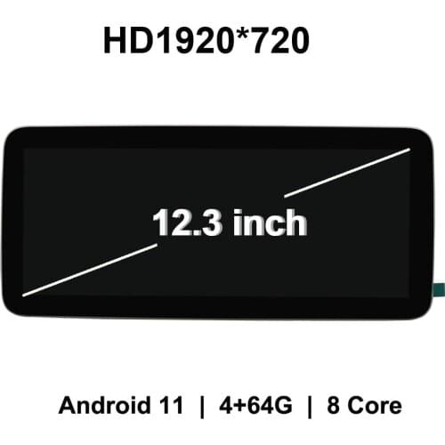 12.3 inch Car Multimedia player for Mercedes Benz E Class W212 W213 (2015-2016 NTG 5.0) Android 11 GPS Navigation