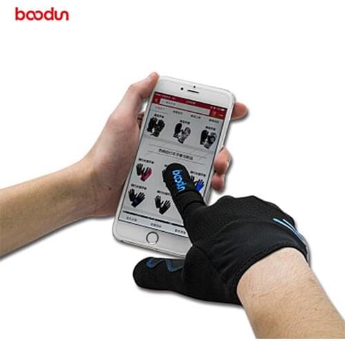 Boodun Winter Cycling Gloves Bicycle Warm Touchscreen Full Finger Gloves Waterproof Outdoor Bike Skiing Motorcycle Riding Gloves