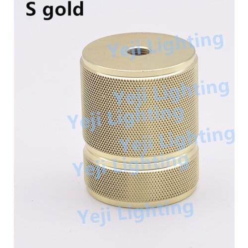 E26/E27 Vintage S gold color Lamp holder/Retro pendant light edison holder lamp/ DIY lamp accessories