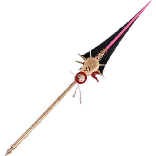 Game Fate Grand Order Karna Red Spearman Lancer cosplay weapons props for Halloween Christmas Party Masquerade Anime Shows
