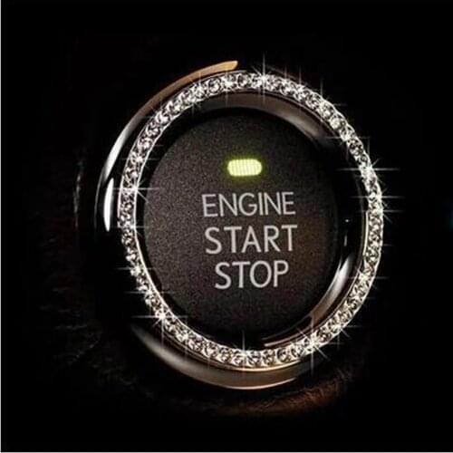 Car Ignition Key Switch Ring Decoration Cover For Renault Koleos Clio Scenic Megane Duster Sandero Captur Twingo