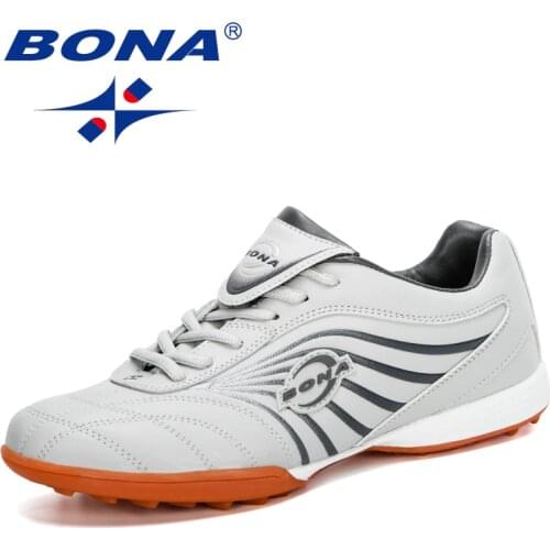 BONA 2020 New Arrival Mens Football Shoes Mans Soccer Shoes Football Sneakers Boy Football Boots Zapatillas Comfortable Trendy