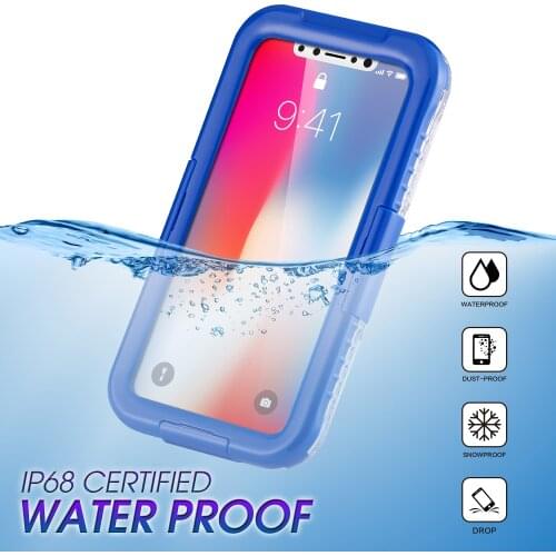 Poco F3 GT X3 M3 Pro 5G F2 Mi 11 Lite 11I 10T 10X Waterproof Mobile Phone Case Underwater Diving Bag Snowproof Protective Cover