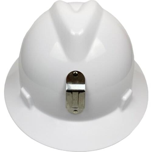 Construction Site Helmet Male Miner With Miners Lamp Holder Big Brim Construction Anti-Smashing Sunscreen Safety Helmet