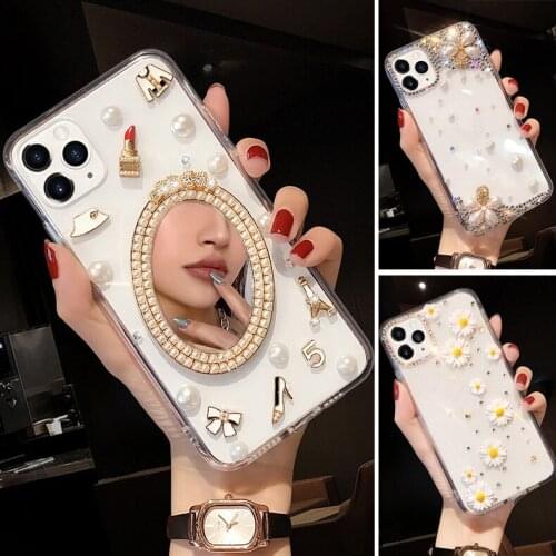 Sunjolly for Samsung Galaxy A02S Case A20 A30 A20E A50 A40 A70 A70S A60 A80 A90 A12 A10S A20S Phone Case Diamond Cover coque