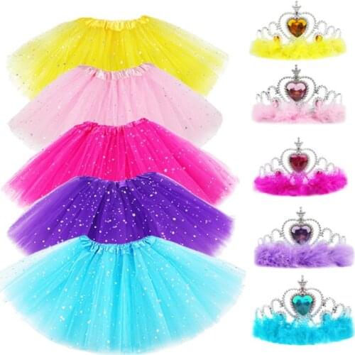 YIzhongxiaoyao Girls Tutu Skirts