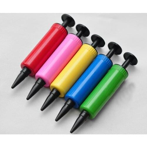 1 Pcs Balloon Hand Needle Ball Pump Party Supplies Portable Mini Small Plastic Balloon Inflation Inflator Balloon Pump