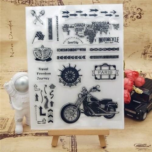 14*18CM rain mushroom Transparent Seal Clear Stamps Silicone Seal Roller Stamps DIY Scrapbook Album / Card Production Easter