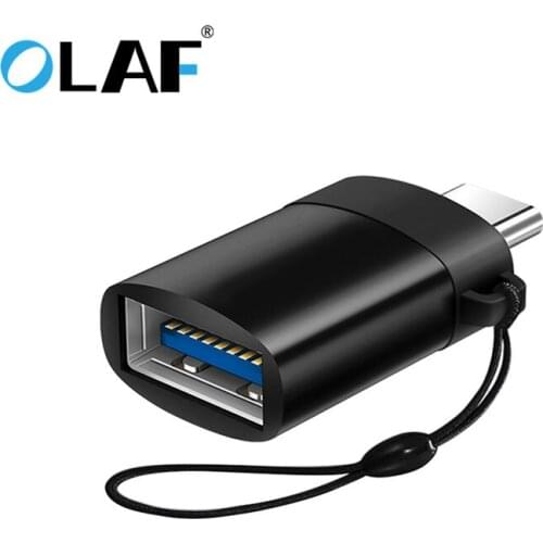 Olaf Type-C USB to USB 3.0 Mini OTG Adapter Tablet Converter OTG Cable For Xiaomi HTC Sony LG Samsung S9 USB-C OTG With The Wire