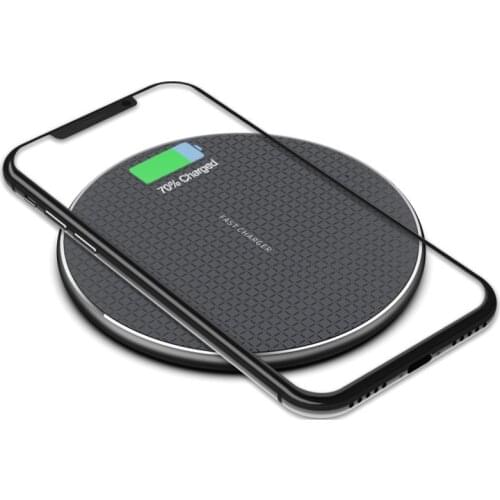 10W Fast Wireless Charger For Samsung Galaxy S10 S8 S9 Note 9 USB Qi Charging Pad for iPhone 11 Pro XS Max XR X 8 Plus 12