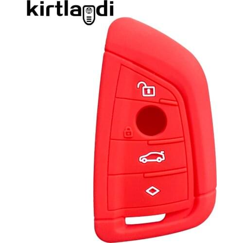 Silicone Remote Car Key Case Cover for BMW X3 2020 X4 M40i 3 G20 X5 X6 F15 F16 E53 E70 E39 F10 F30 G30 Series 1 2 5 7 Protecor