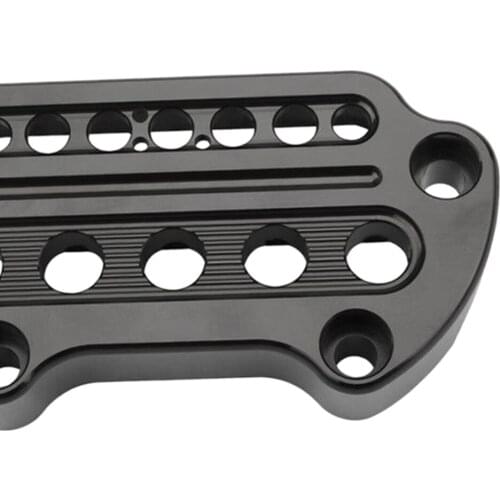 Black Indicator Lamp Handlebar Top Clamp Fits for 95-up Sportster