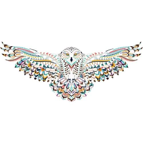 Wooden Animals Puzzle Snowy Owl Unique Wooden Jigsaw Puzzles For Adults Children Educational Toys Puzzle Games DIY Crafts Gifts