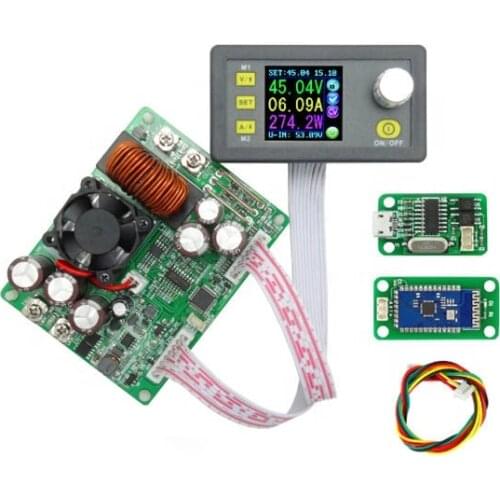DPS5020 50V 20A Constant Voltage Current Step Down Communication Digital Power Supply Buck Voltage Converter LCD Voltmeter