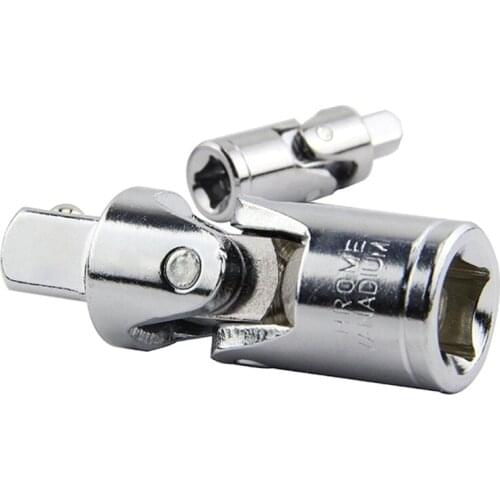 M89B Universal Joint Set Joint Adapter Ratchet Socket for Handle 1/4-Inch 3/8-Inch 1/2-Inch Drive Set 3-Piece Socket Set