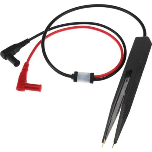 Multimeter Probe 10mm Car Digital Multimeter SMD Inductor Test Clip Meter Probe Tweezers for Resistor Multimeter Capacitor