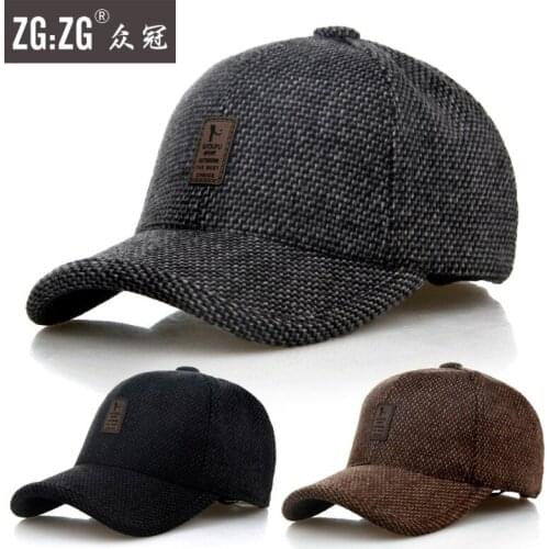 New Thickened Sports Baseball Cap Drop-resistant Unisex Hat Windproof Ear Pads Travel Sports Wide Brim Hat Dad Hats Designer Hat