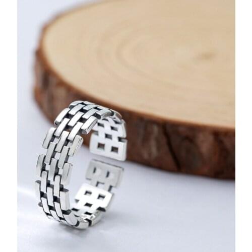 Punk Vintage Hollow Round Rings For Women Charming Ring Bohemian Wedding Fashion Jewelry Party Gifts 2020
