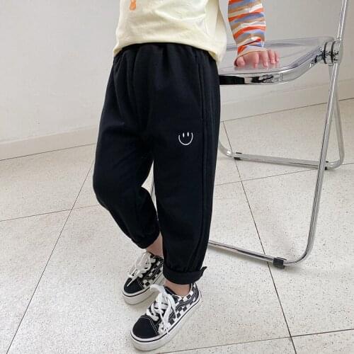 Toddler Kids Pants Spring Autumn New Childrens Casual Loose Cotton Trousers for Girls Boy Baby Sports Pants Kids Harem Pants