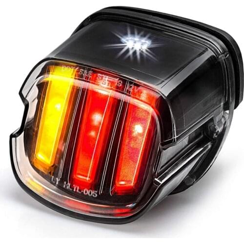 Brake Running Lights Motorcycle LED Taillight With Turn Singal For Harley Sportster Dyna Softail Touring Road Glide Road King