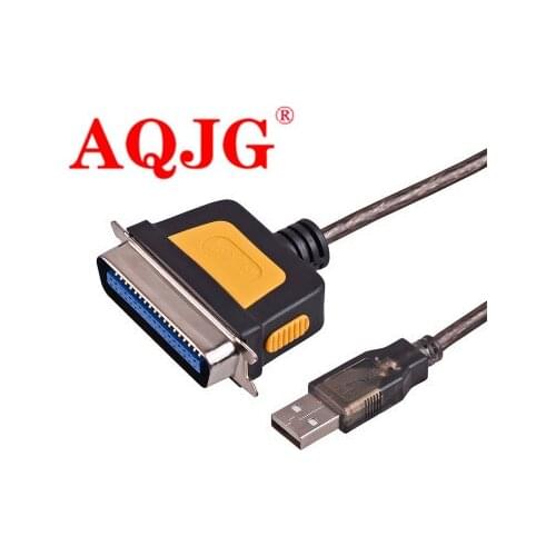 USB to DB36 Printer Cable LPT Female Port Parallel IEEE 1284 36Pin Print Adapter Converter Printer Cable USB to DB36 CN36 AQJG