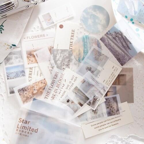 Vintage Flowers Sticker Mix Material Paper Junk Journal Planner Scrapbooking Vintage Decorative DIY Craft Background Paper