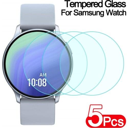 Tempered Glass Screen Protector For Samsung Galaxy Watch 3 41mm 45mm 42mm 46mm Protective film For Galaxy Watch Gear S2 S3 Sport