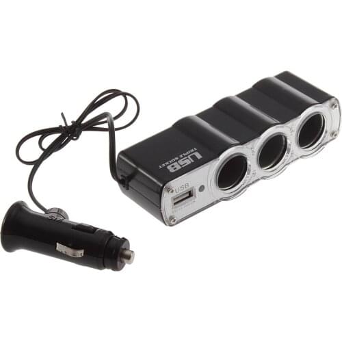 A three-car power charger 100% brand new and high quality