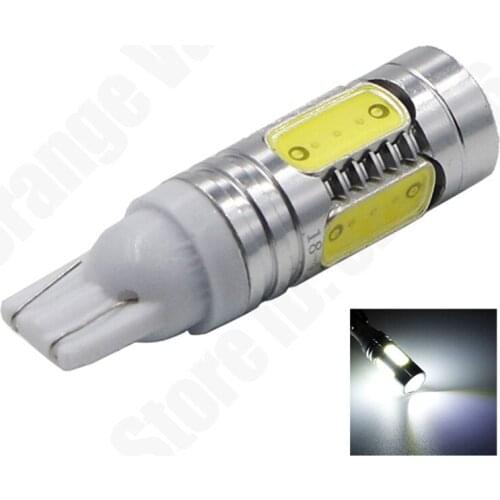 1pcs Wholesale T10 W5W 194 168 Cob Car Wedge Light Auto Turn Signal Clearance Marker Lamps Bulb Canbus No Warning Error Free
