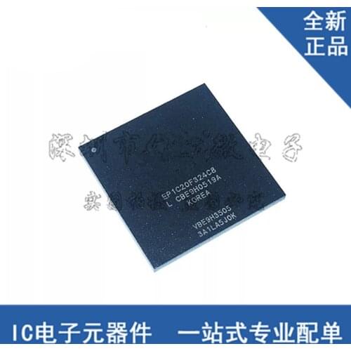 Free Shipping 2pcs/lot EP1C20F324C8N EP1C20F324 BGA Goods in stock