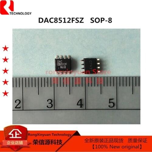DAC8512FSZ SOP-8 DAC8512F 8512F DAC8512 +5 V, Serial Input Complete 12-Bit DAC 100% New Original