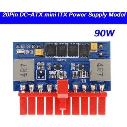DC-ATX 90W Mini ITX Inline Power Module Conversion Board 12V Low Power 20PIN Power NAS