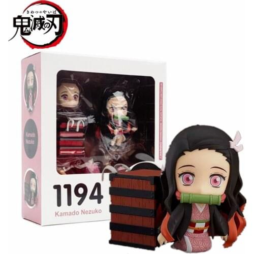10cm Kimetsu No Yaiba Nezuko Action Figure 1194 Model Toy Anime Demon Slayer Anime Figurine Nezuko Figurine Cute Toys Model