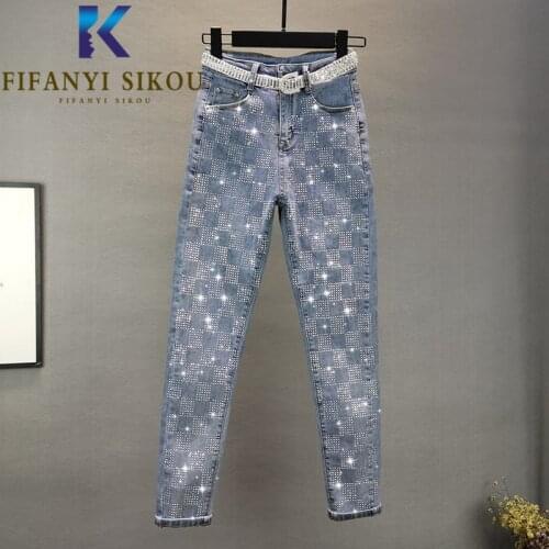Женские обтягивающие джинсы FIFANYI SIKOU China At AliExpress