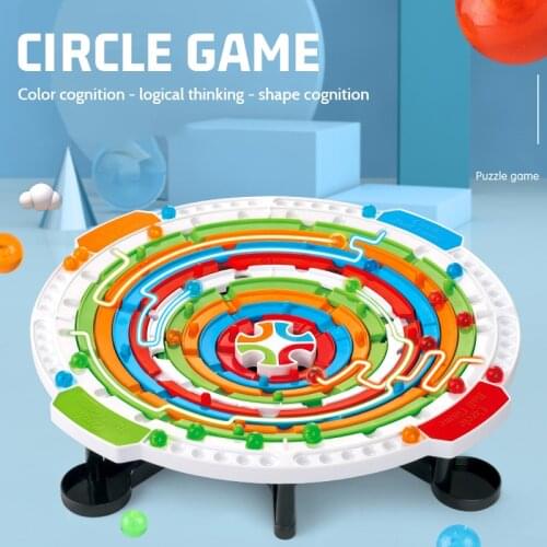 Ball Game Toy Children Logic Concentration Fine Motor Training Game Montessori Teaching Aids Educational Chessboard Toy For Kids