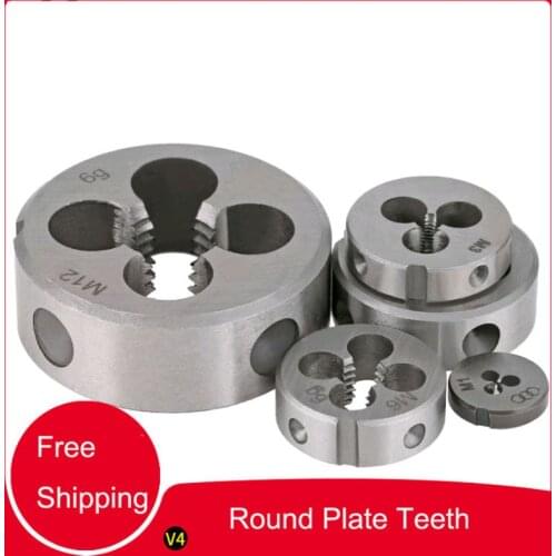 Round Plate Teeth (Fine Teeth) Non-standard Plate Teeth M12/13/18 12X0.75 20X1 14X1.25 16X1.5 Teeth