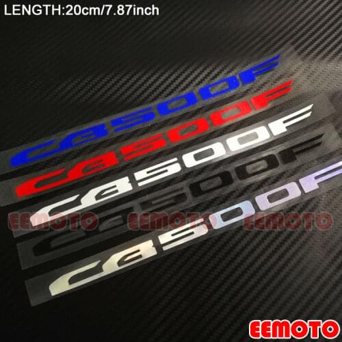 Motorcycle helmet Body Shell Tank Pad Motorbike Fairing Reflective Decals Stickers for HONDA CB500F CB300R CB 500F 300R