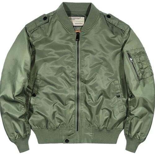 Mcikkny New Cargo Casual Bomber Jackets Multi Pockets Spring Bsaeball Outwear Clothing For Male Top Coats